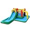 Costway Slide Water Park Climbing Bouncer Pendulum Tunnel Game without/with 735W Blower